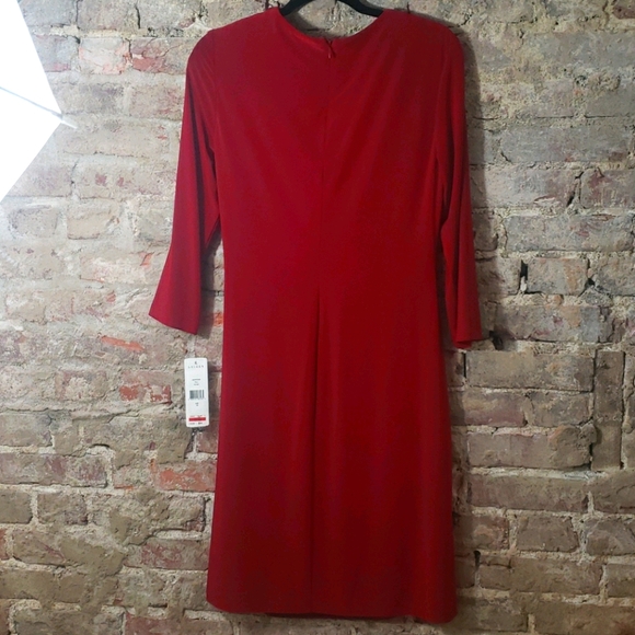 Lauren Ralph Lauren red dress ladies size 12 NWT - Picture 6 of 7